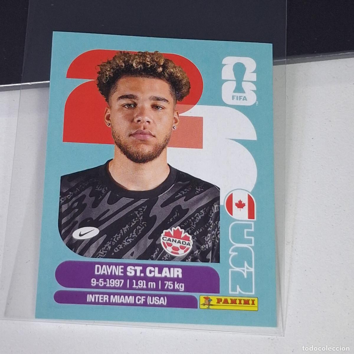Cromos de f&uacute;tbol: B68 CAN 2 CAN2 DAYNE ST CLAIR CANADA MUNDIAL FIFA WORLD CUP 2026 STICKER PANINI