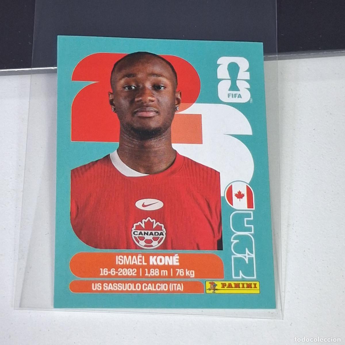 Cromos de f&uacute;tbol: B68 CAN 11 CAN11 ISMAEL KONE CANADA CANADA CAN MUNDIAL FIFA WORLD CUP 2026 STICKER PANINI