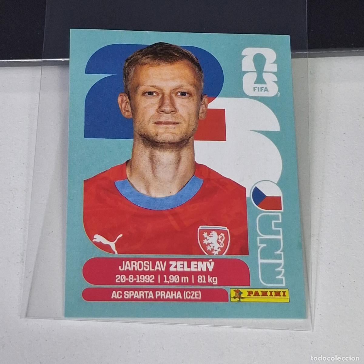 Cromos de f&uacute;tbol: B68 CZE6 JAROSLAV ZELEN&Yacute; 6 REP&Uacute;BLICA CHECA CHEQUIA CZE MUNDIAL FIFA WORLD CUP 2026 STICKER PANINI