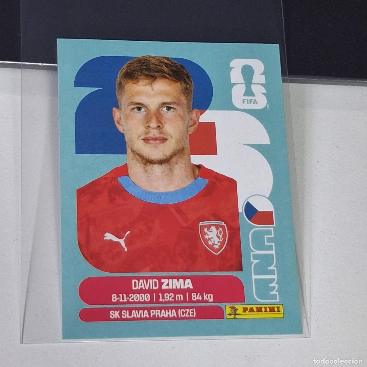Cromos de f&uacute;tbol: B68 CZE 8 CZE8 DAVID ZIMA REPUBLICA CHECA CHEQUIA CZE MUNDIAL FIFA WORLD CUP 2026 STICKER PANINI