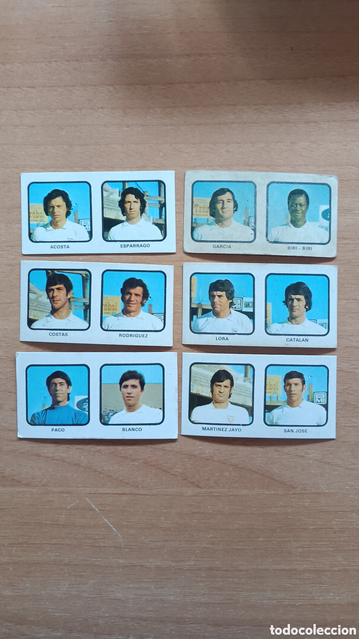 Cromos de f&uacute;tbol: SEVILLA R.Romero 74.75 completo