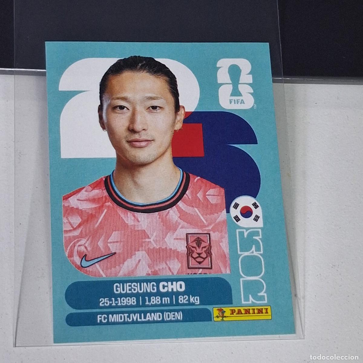 Cromos de f&uacute;tbol: B68 KOR 17 KOR17 GUESUNG CHO COREA DEL SUR KOR MUNDIAL FIFA WORLD CUP 2026 STICKER PANINI