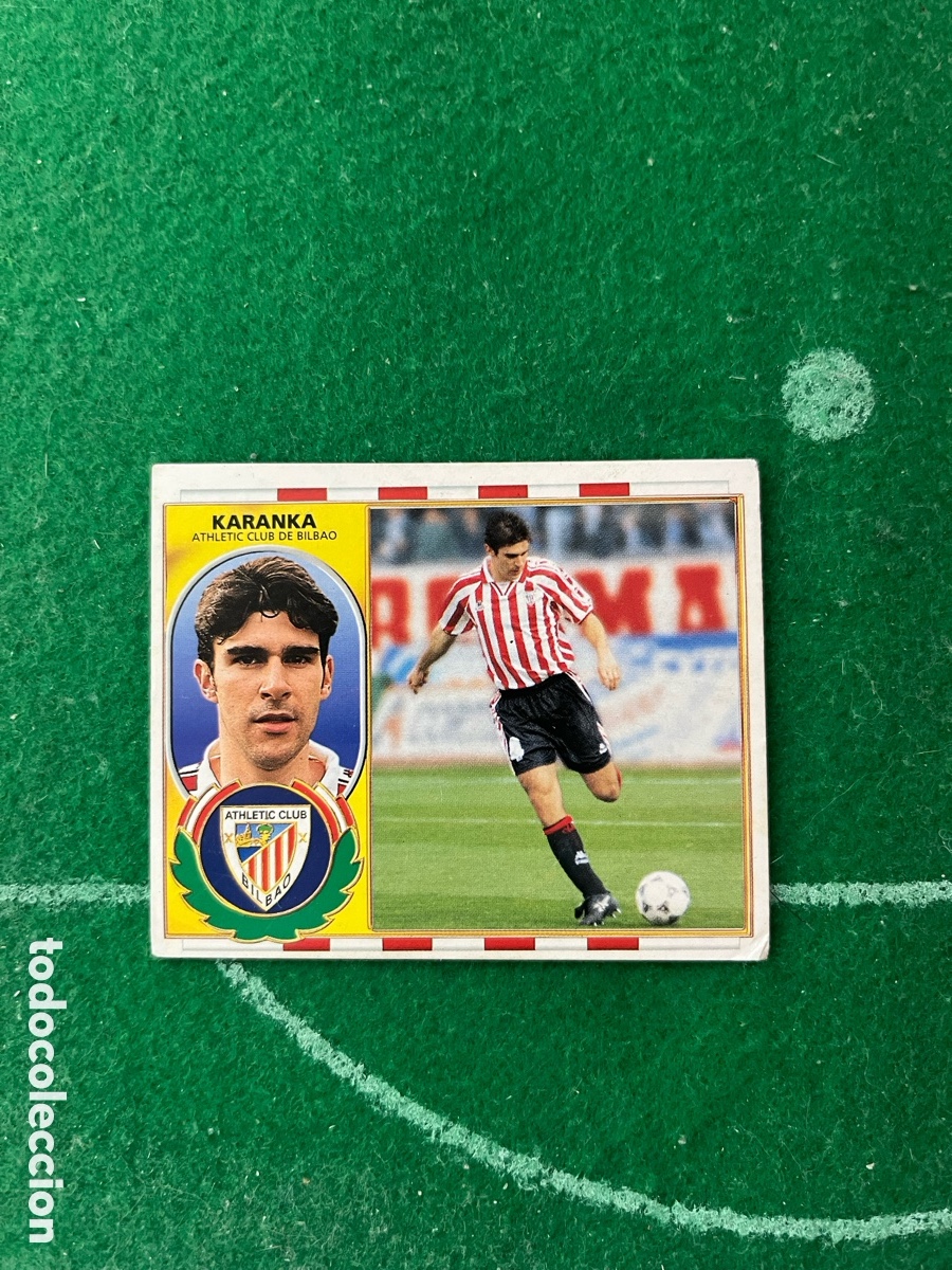 Cromos de f&uacute;tbol: KARANKA ATHLETIC DE BILBAO LIGA ESTE 1996 1997 PANINI