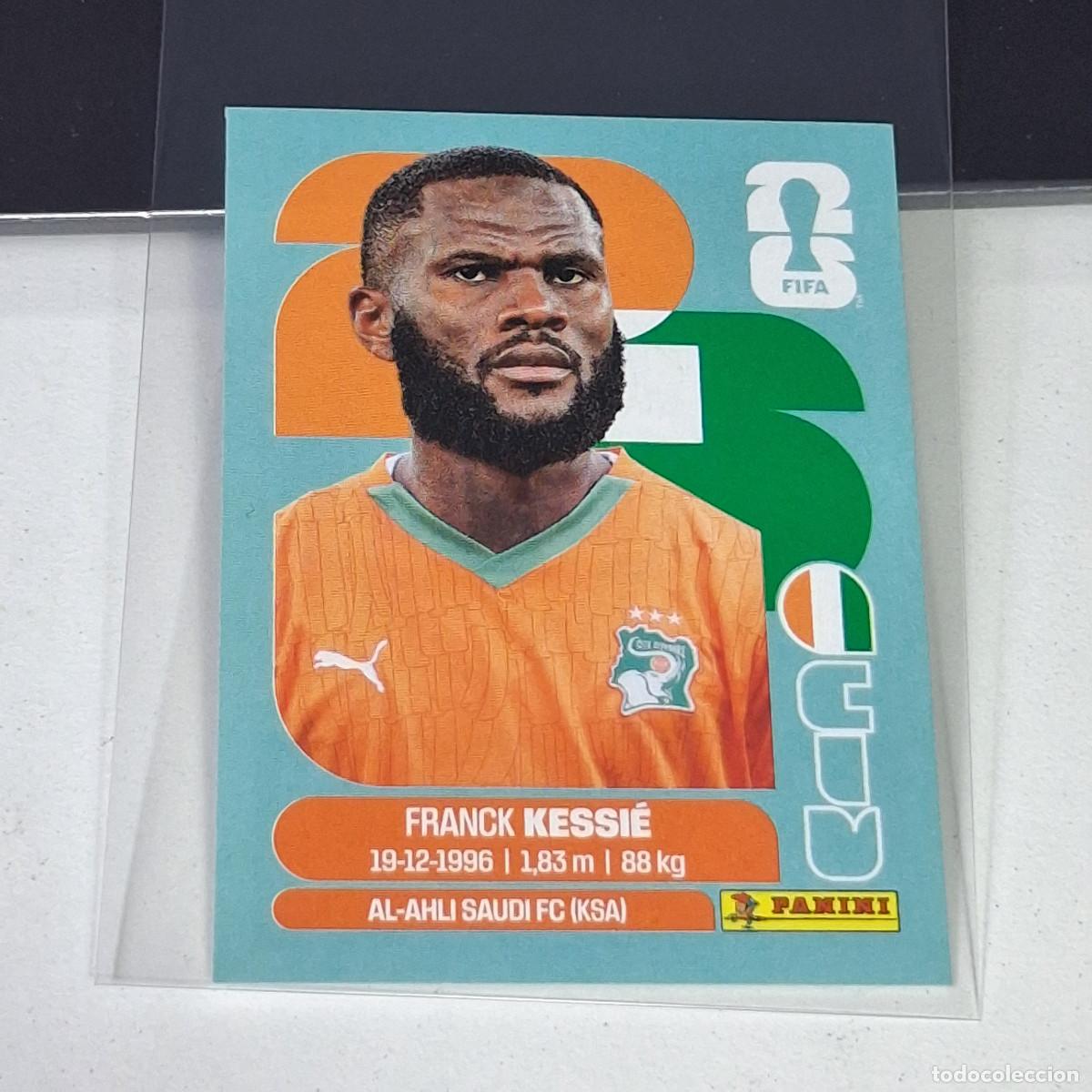 Cromos de f&uacute;tbol: B68 CIV10 FRANCK KESSI&Eacute; 10 COSTA DE MARFIL CIV MUNDIAL FIFA WORLD CUP 2026 STICKER PANINI