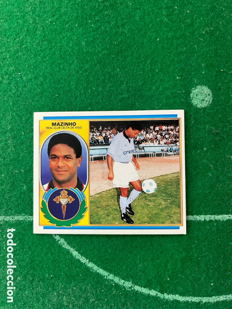 Cromos de f&uacute;tbol: MAZINHO CELTA DE VIGO LIGA ESTE 1996 1997 PANINI
