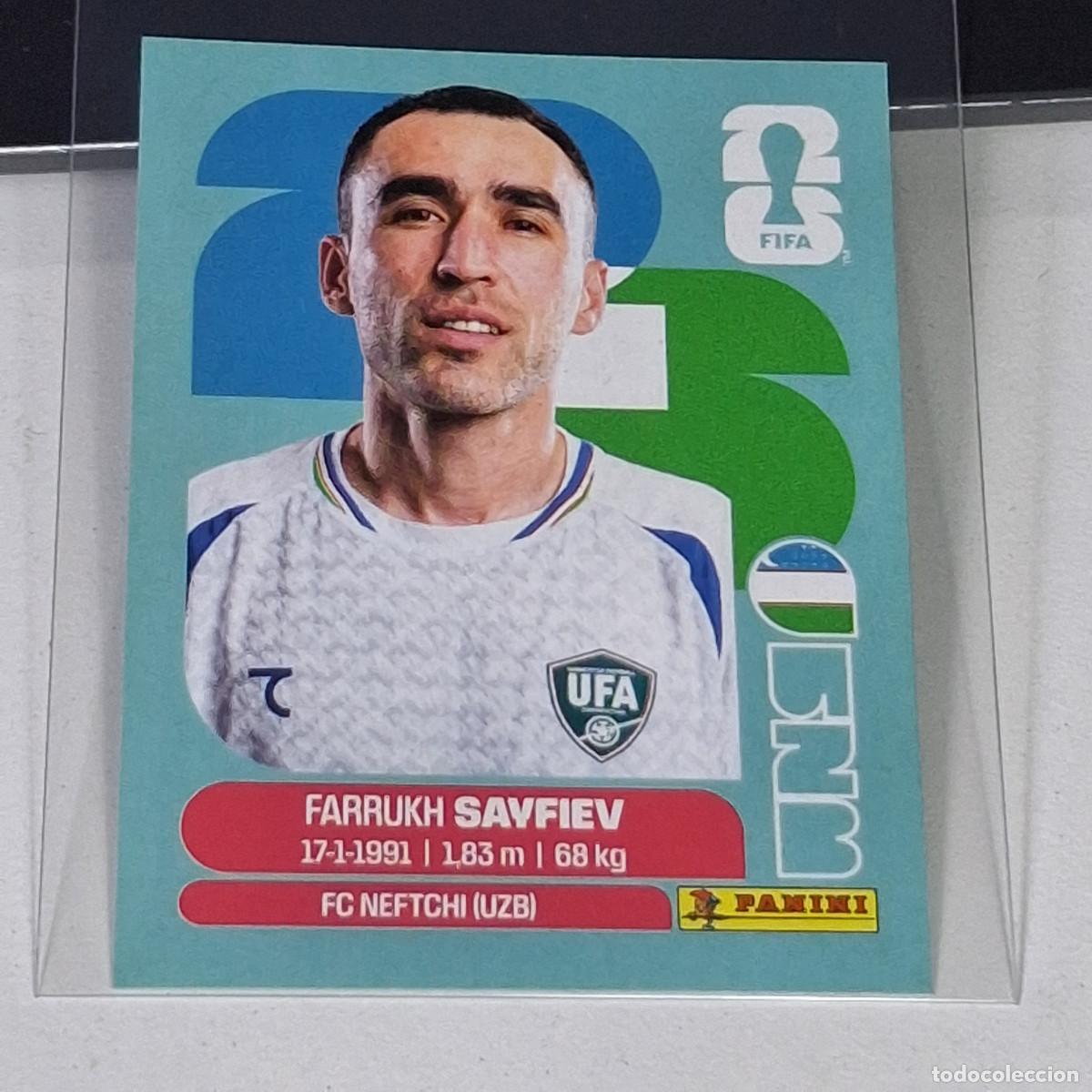 Cromos de f&uacute;tbol: B69 UZB3 FARRUKH SAYFIEV 3 UZBEKIST&Aacute;N UZB MUNDIAL FIFA WORLD CUP 2026 STICKER PANINI