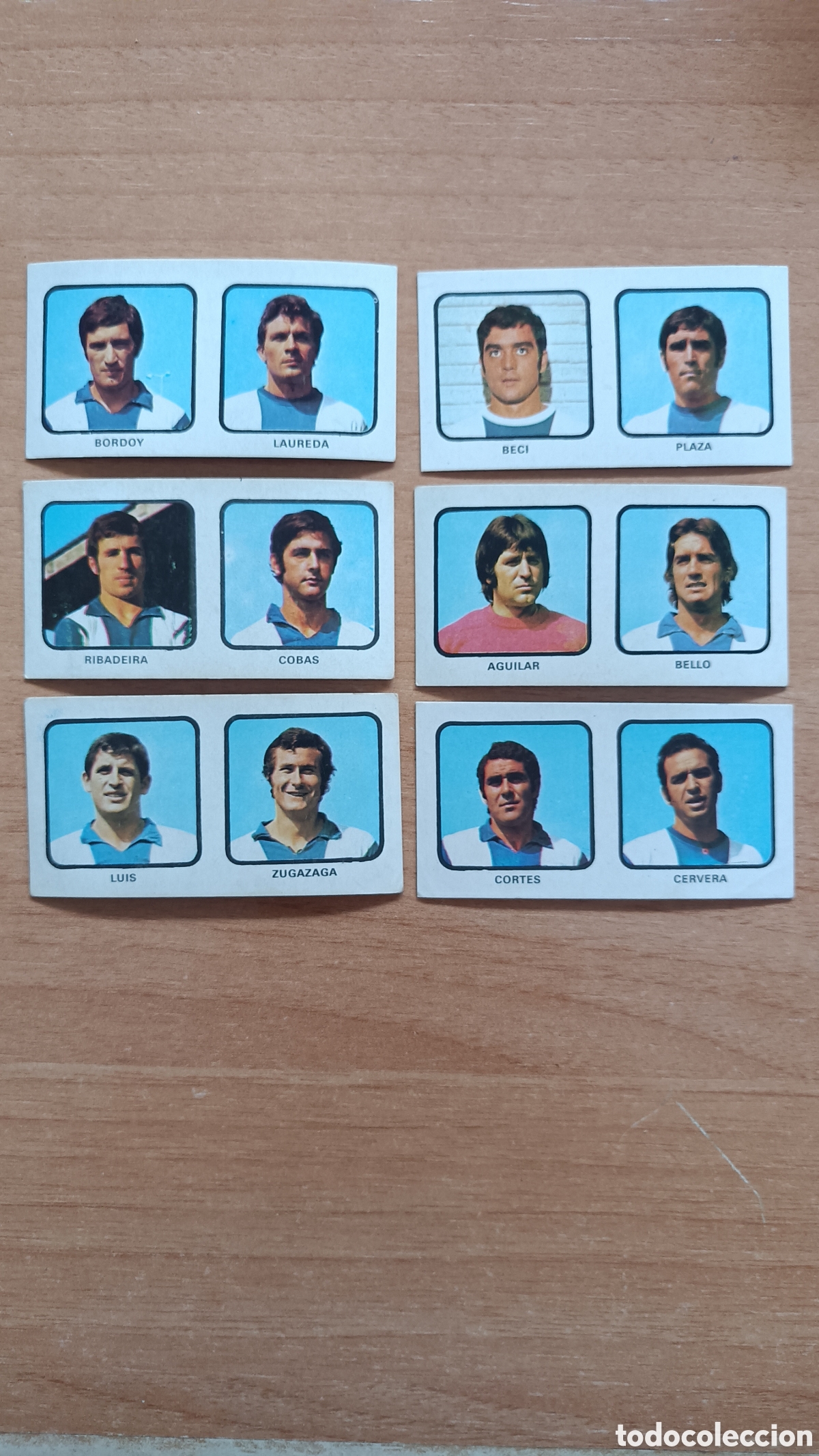 Cromos de f&uacute;tbol: Dep. CORU&Ntilde;A R.Romero 74.75 completo NUEVOS