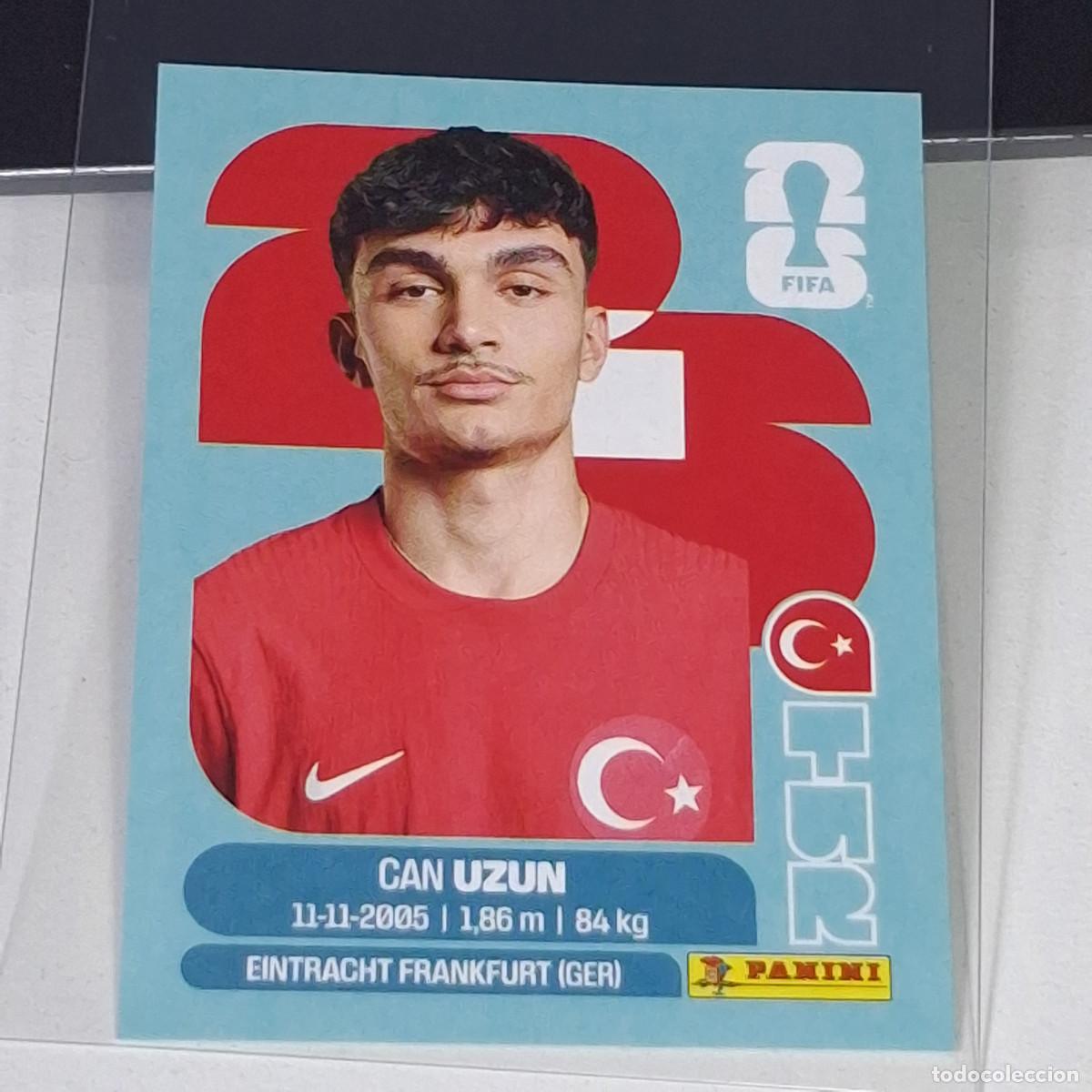 Cromos de f&uacute;tbol: B69 TUR 17 TUR17 CAN UZUN TURQUIA TURQUEY TEAM MUNDIAL FIFA WORLD CUP 2026 STICKER PANINI