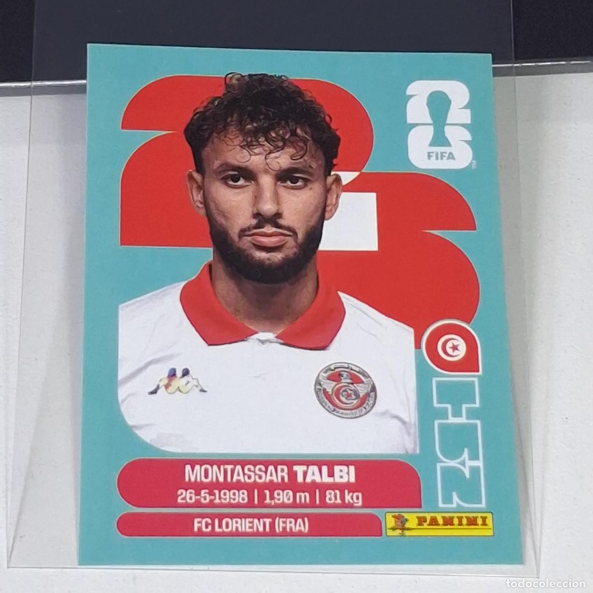 Cromos de f&uacute;tbol: B69 TUN5 MONTASSAR TALBI 5 TUNEZ T&Uacute;NEZ TUNISIA TUN MUNDIAL FIFA WORLD CUP 2026 STICKER PANINI