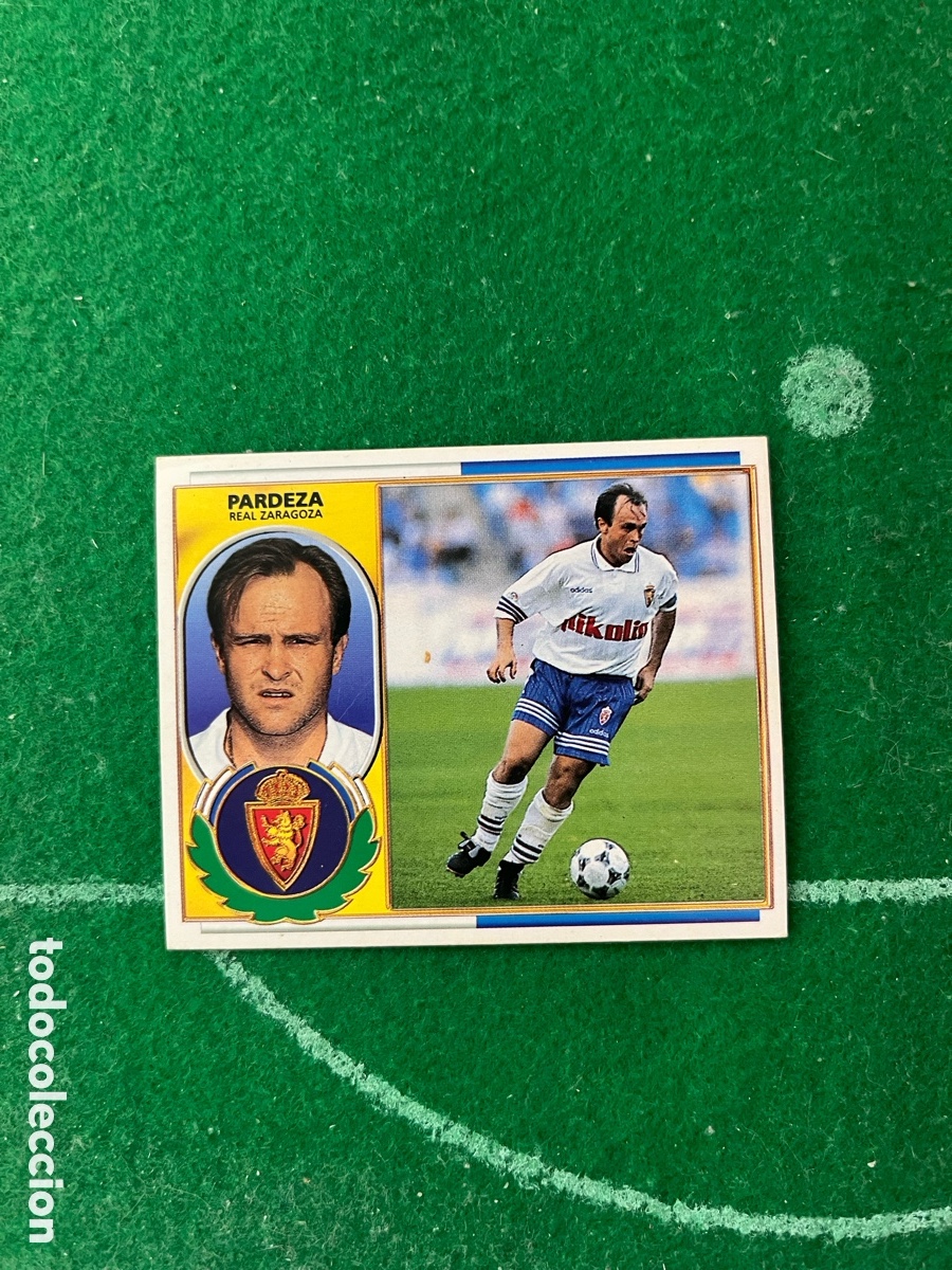 Cromos de f&uacute;tbol: PARDEZA REAL ZARAGOZA LIGA ESTE 1996 1997 PANINI