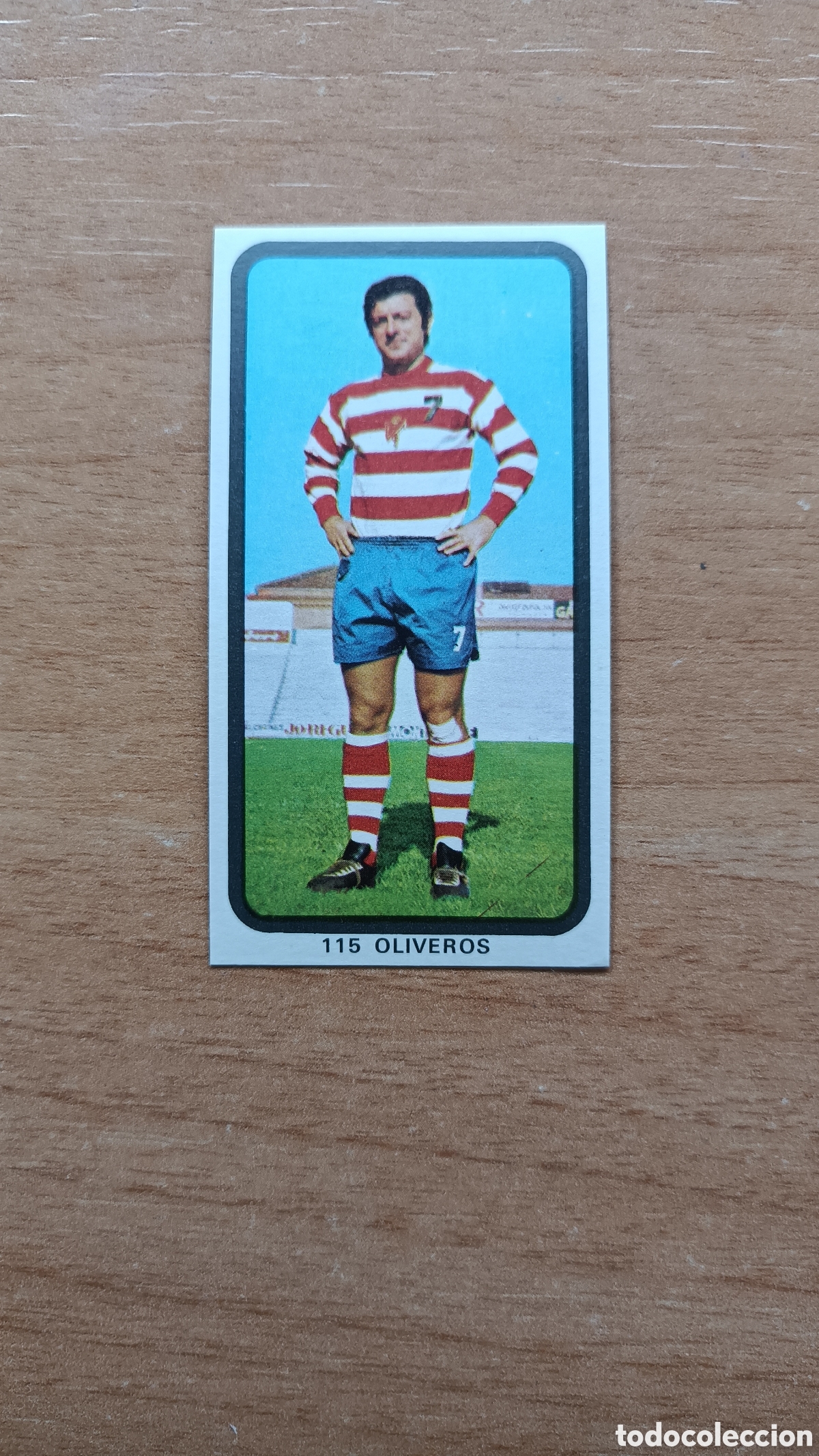 Cromos de f&uacute;tbol: OLIVEROS Granada R.Romero 74.75 NUEVO