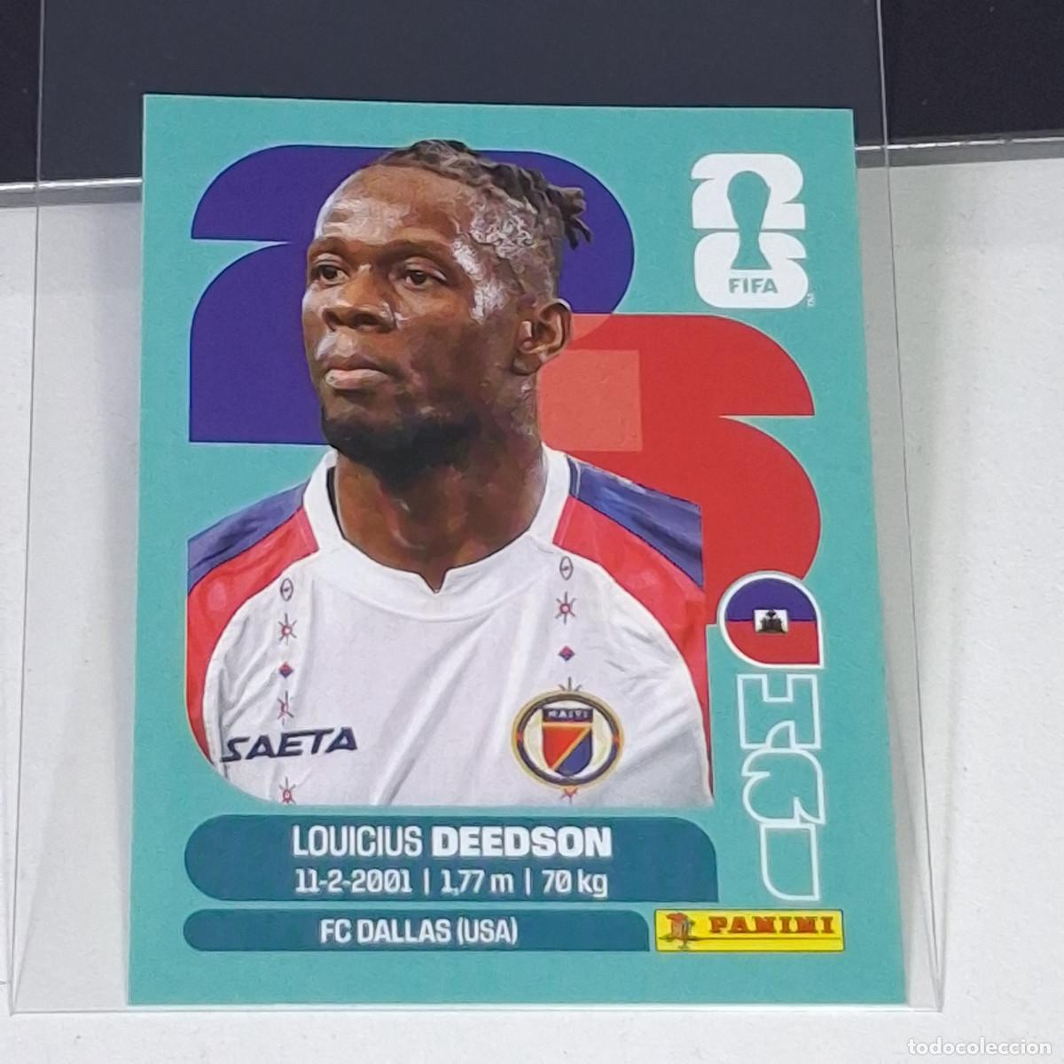 Cromos de f&uacute;tbol: B69 HAI 19 HAI19 LOUICIUS DEEDSON HAITI MUNDIAL FIFA WORLD CUP 2026 STICKER PANINI