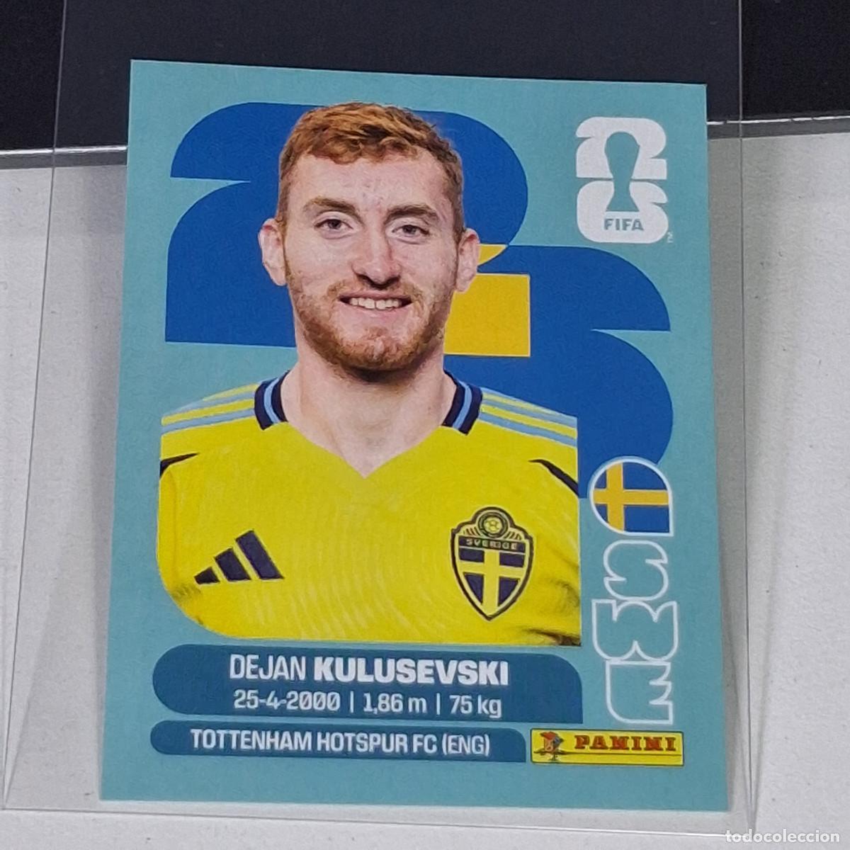 Cromos de f&uacute;tbol: B69 SWE17 DEJAN KULUSEVSKI 17 SUECIA SWEDEN SWE MUNDIAL FIFA WORLD CUP 2026 STICKER PANINI