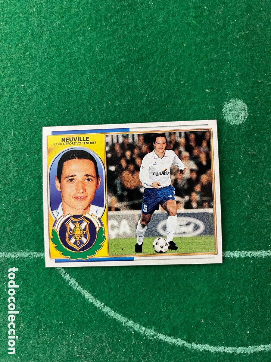 Cromos de f&uacute;tbol: 12 NEUVILLE TENERIFE LIGA ESTE 1996 1997 PANINI FICHAJE