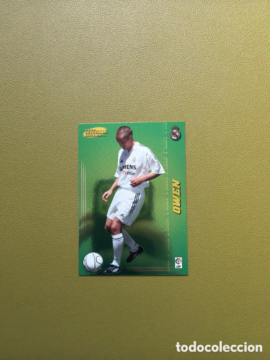 Cromos de f&uacute;tbol: Owen 389 bis Megacracks 04/05 Real Madrid