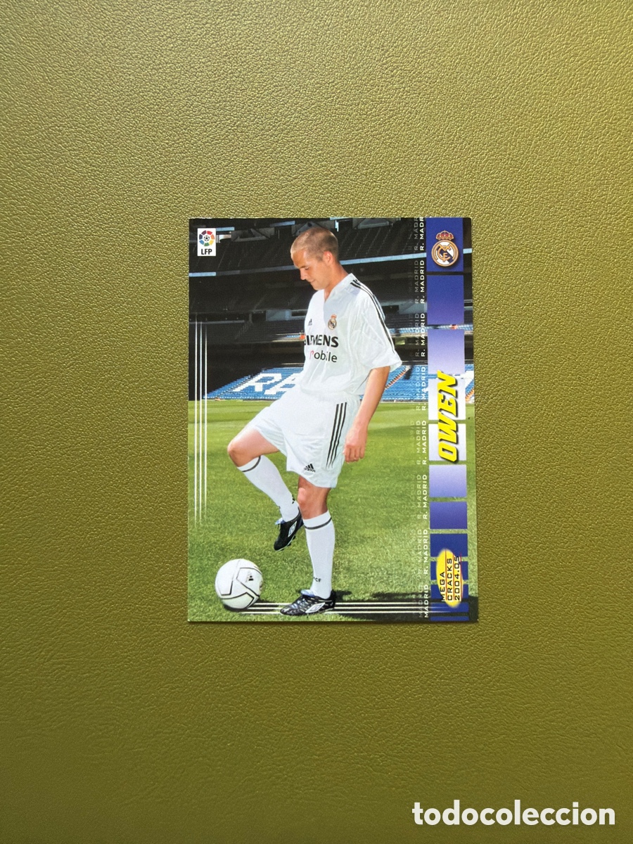 Cromos de f&uacute;tbol: Owen 466 Megacracks 04/05 Real Madrid