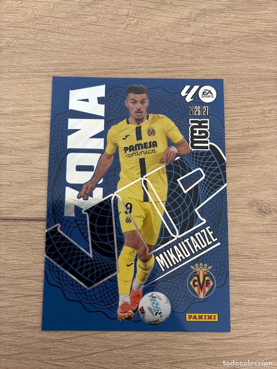 Cromos de f&uacute;tbol: 402 MIKAUTADZE VILLARREAL ZONA VIP MEGACRACKS 2026 2027
