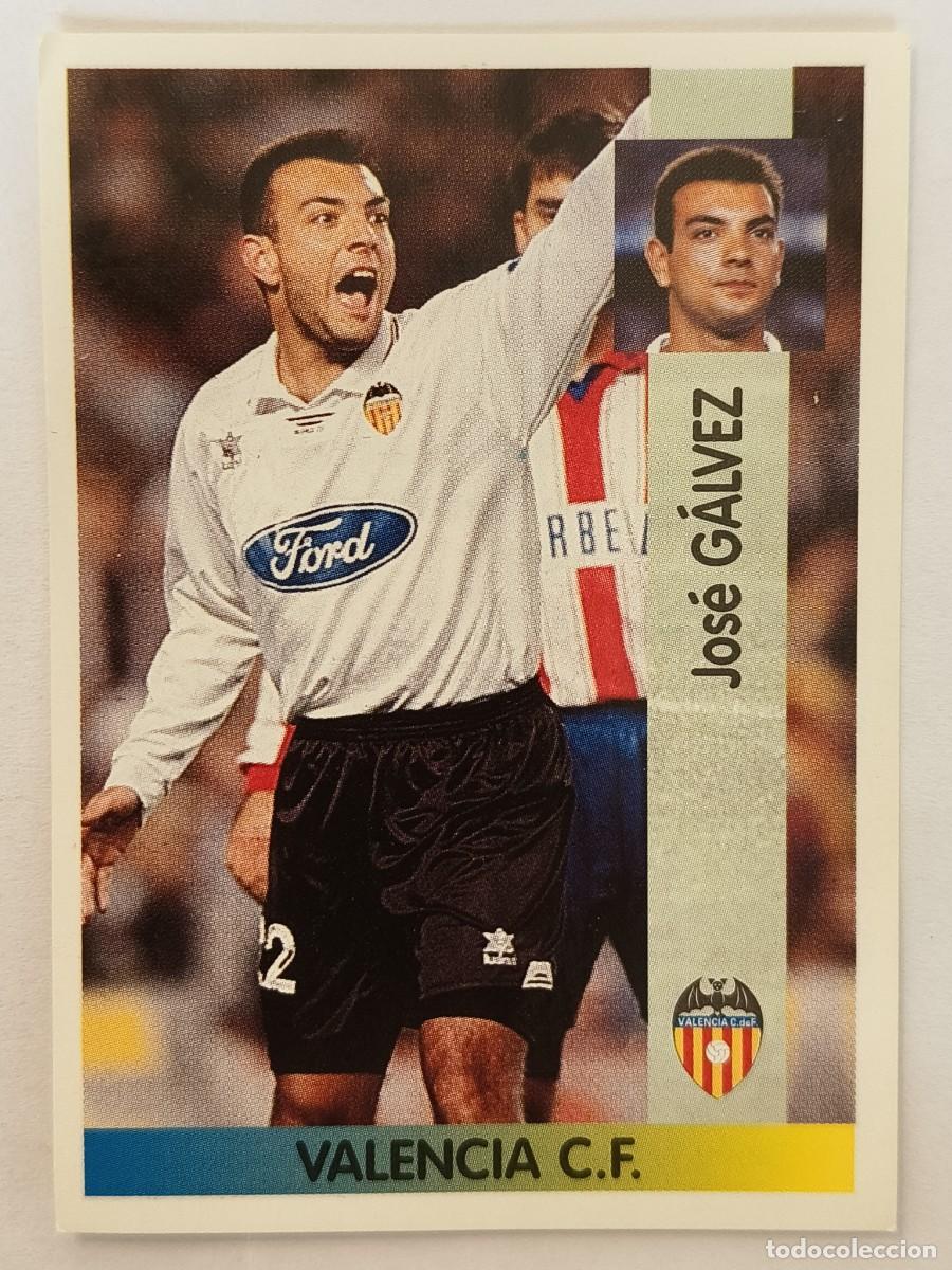 Cromos de f&uacute;tbol: #30 GALVEZ (VALENCIA C.F.) LIGA 96/97 PANINI