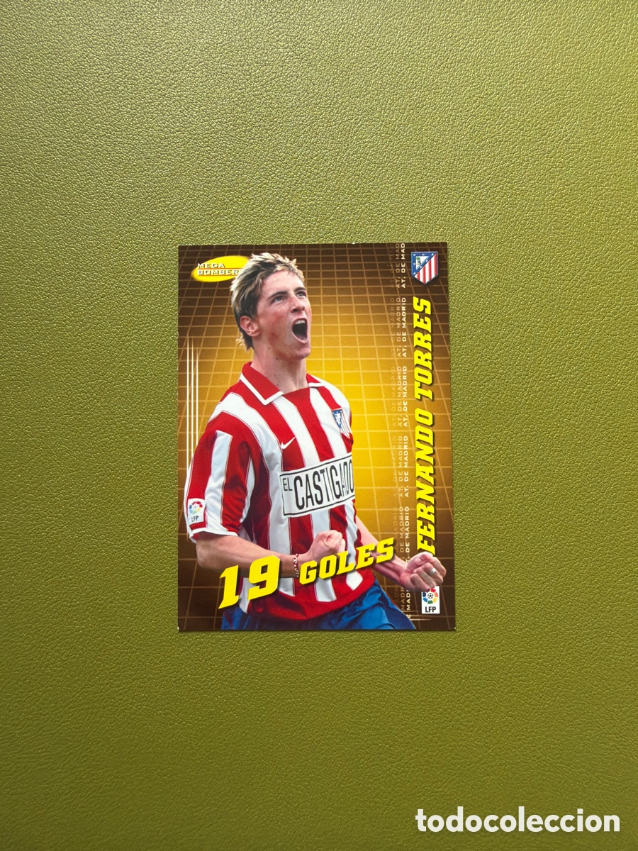 Cromos de f&uacute;tbol: Fernando Torres 401 Megacracks 04/05 Mega Bombers Atl&eacute;tico de Madrid