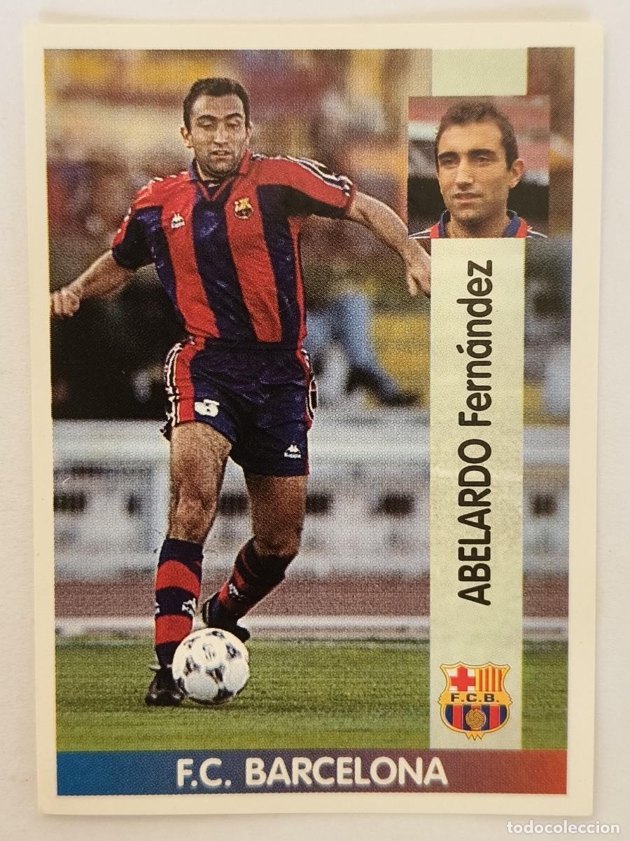 Cromos de f&uacute;tbol: #35 ABELARDO (F.C. BARCELONA) LIGA 96/97 PANINI