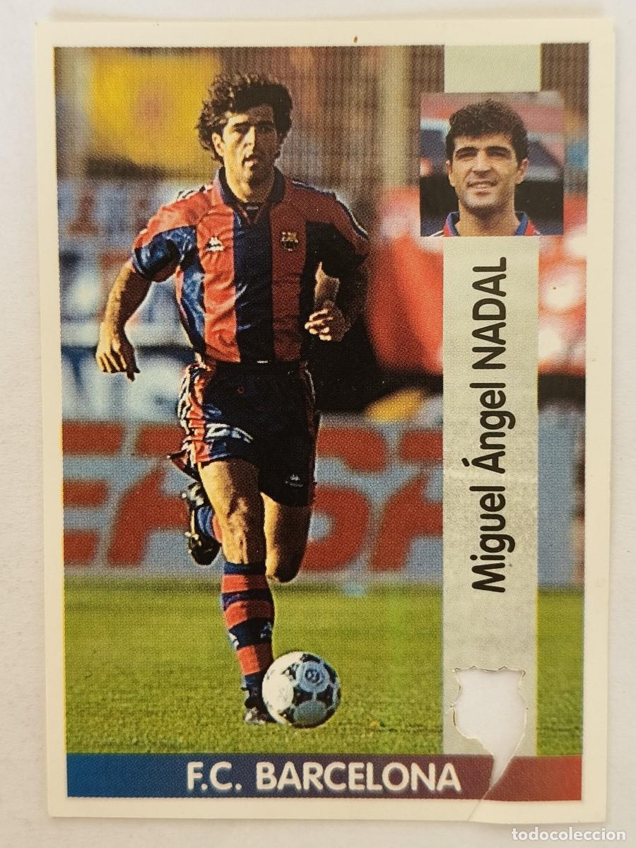 Cromos de f&uacute;tbol: #36 NADAL (F.C. BARCELONA) LIGA 96/97 PANINI