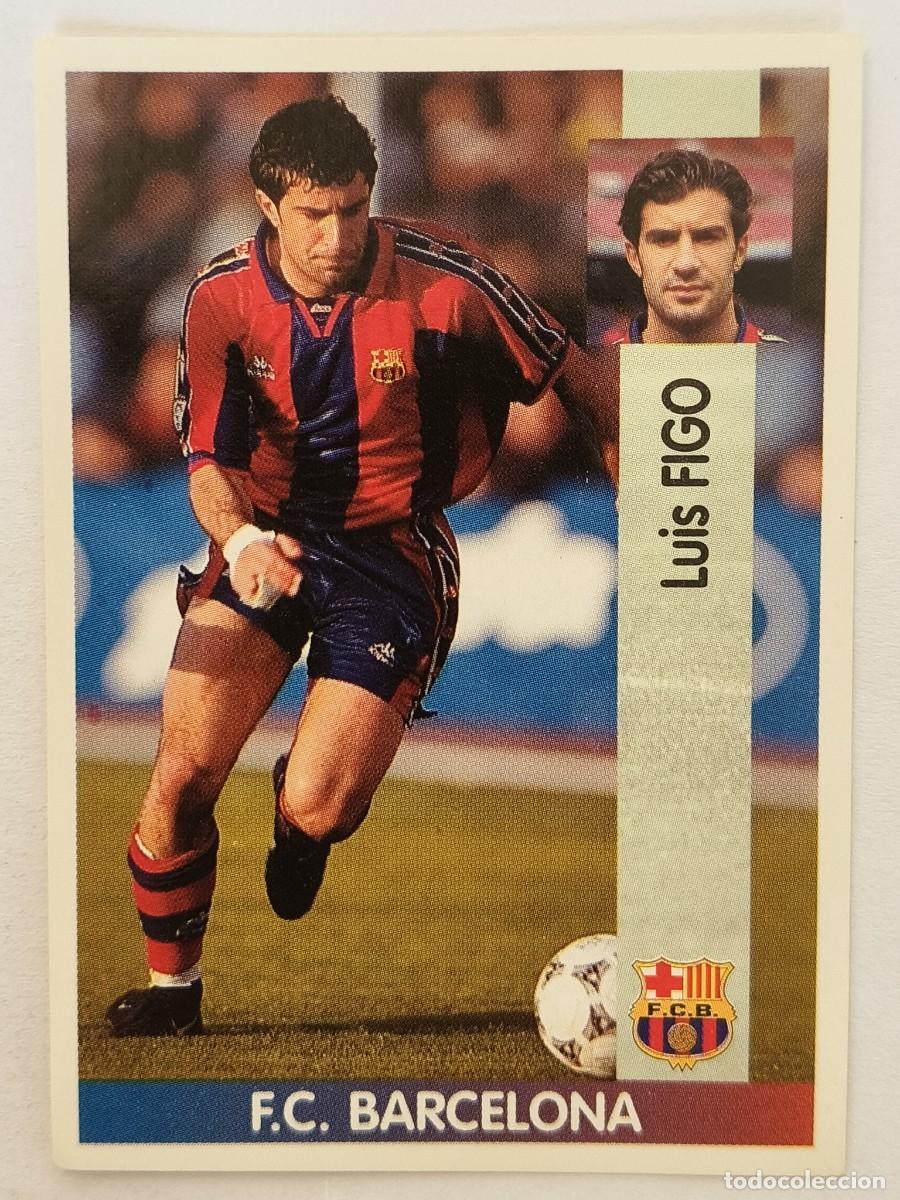 Cromos de f&uacute;tbol: #44 FIGO (F.C. BARCELONA) LIGA 96/97 PANINI