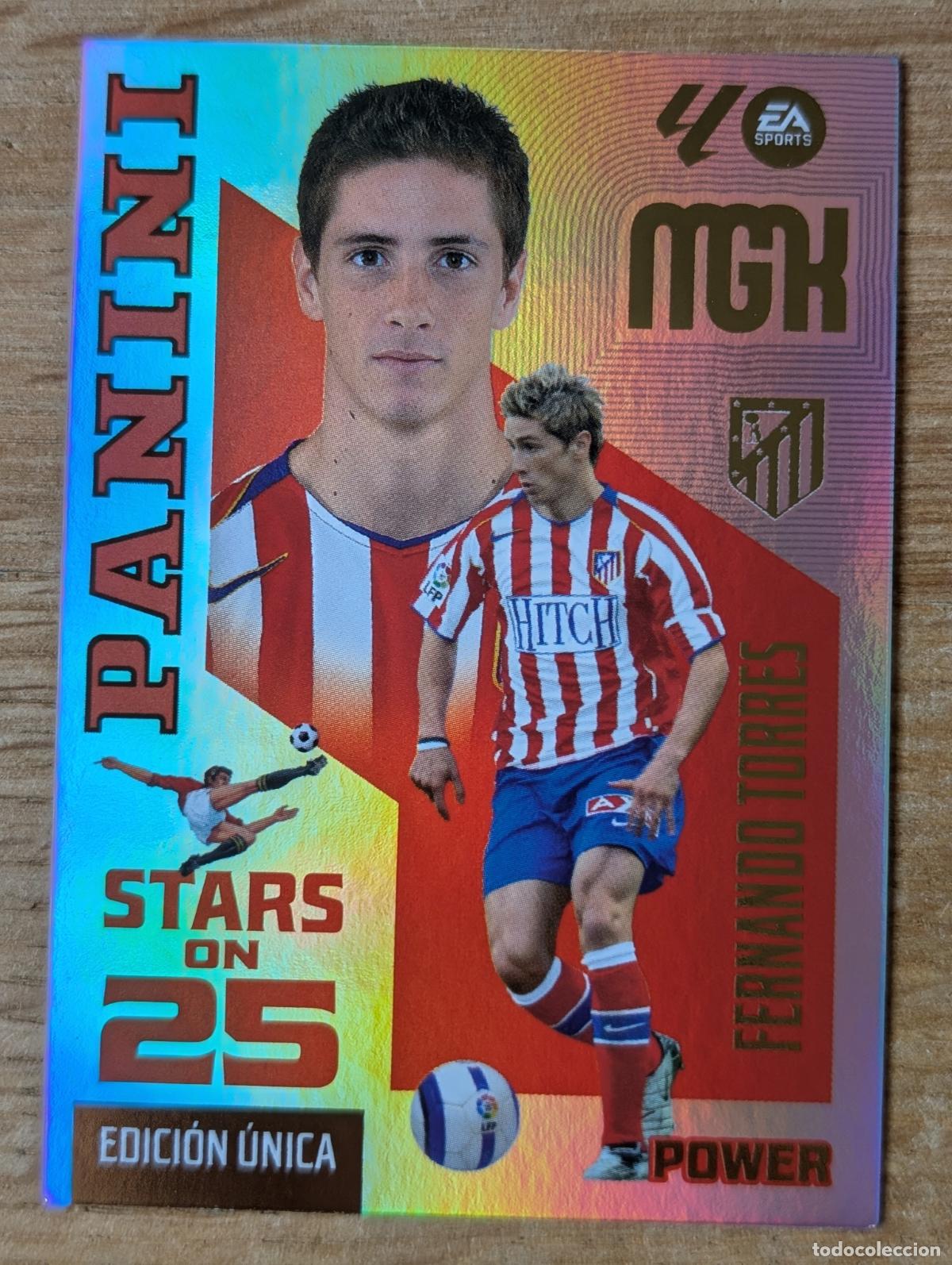 Cromos de f&uacute;tbol: PANINI MEGACRACKS 26/27 2026/2027 #432P FERNANDO TORRES (AT. MADRID) STARS ON 25 POWER EDICION UNICA