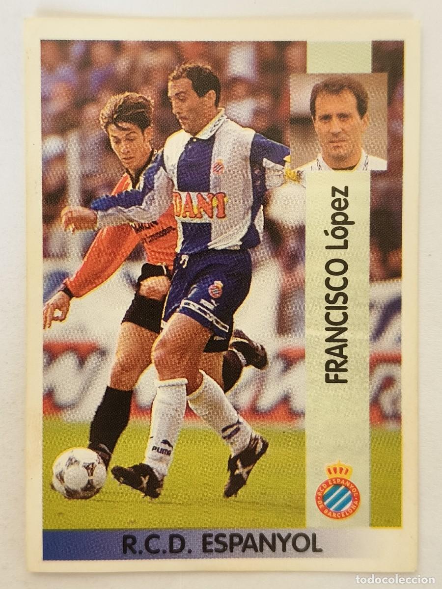 Cromos de f&uacute;tbol: #57 FRANCISCO (R.C.D. ESPANYOL) LIGA 96/97 PANINI