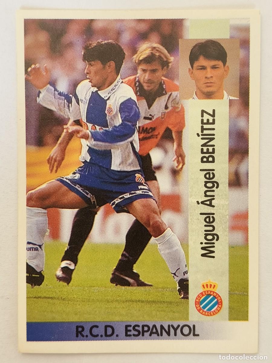 Cromos de f&uacute;tbol: #60 BENITEZ (R.C.D. ESPANYOL) LIGA 96/97 PANINI