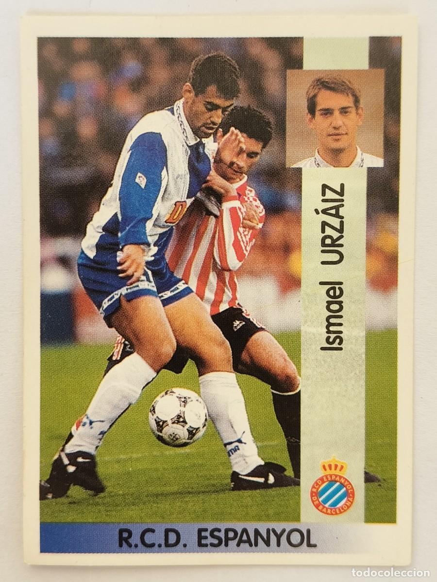 Cromos de f&uacute;tbol: #63 URZAIZ BAJA (R.C.D. ESPANYOL) LIGA 96/97 PANINI