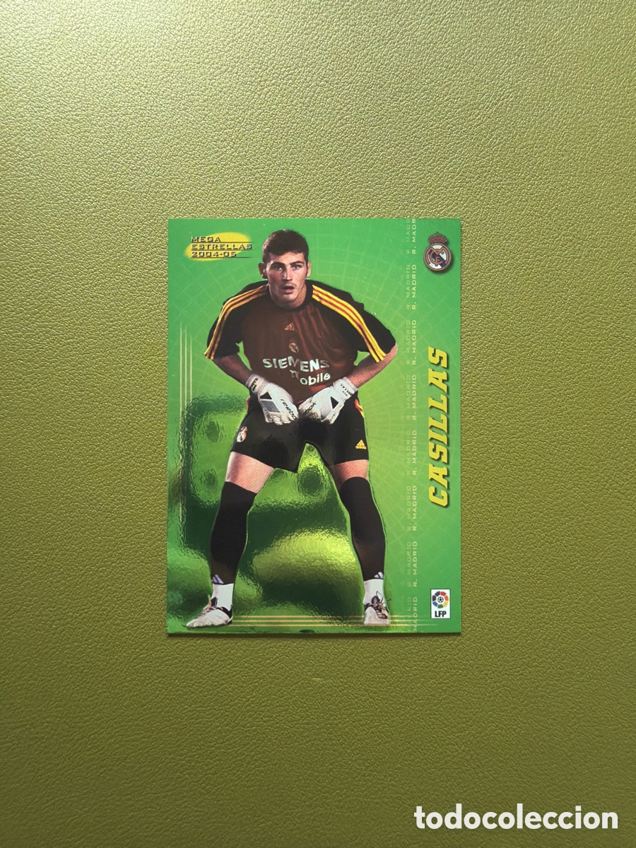 Cromos de f&uacute;tbol: Iker Casillas 361 Megacracks 04/05 Mega Estrellas Real Madrid