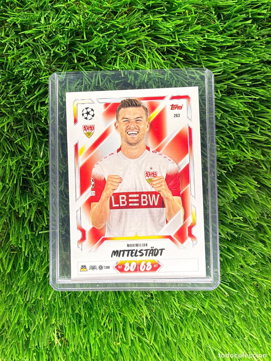 Cromos de f&uacute;tbol: N&ordm; 263 Maximilian Mittelst&auml;dt VFB Stuttgart Match Attax 26 27