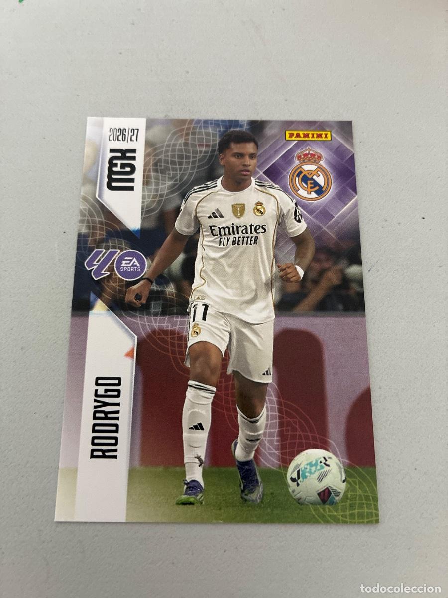 Cromos de f&uacute;tbol: 231 RODRYGO REAL MADRID MEGACRACKS 2026 2027
