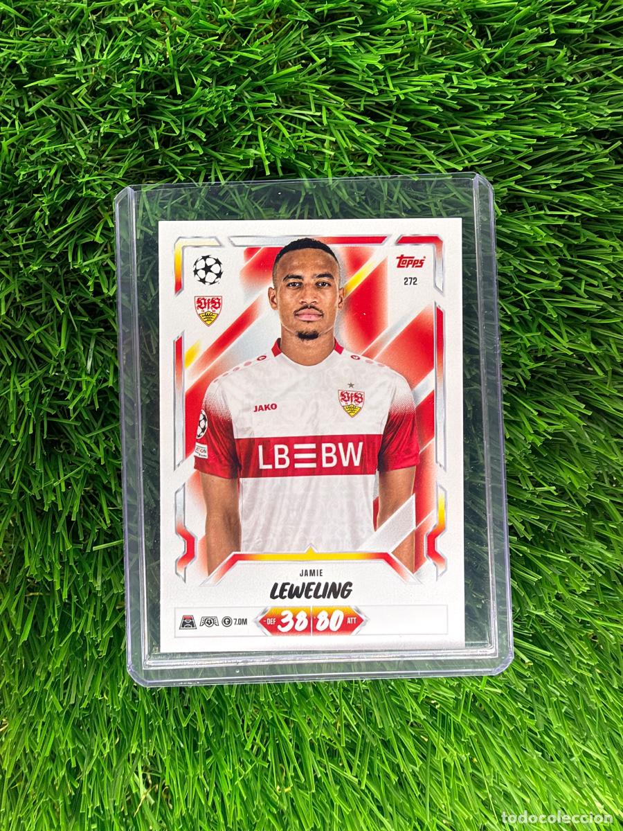 Cromos de f&uacute;tbol: N&ordm; 272 Jamie Leweling VFB Stuttgart Match Attax 26 27