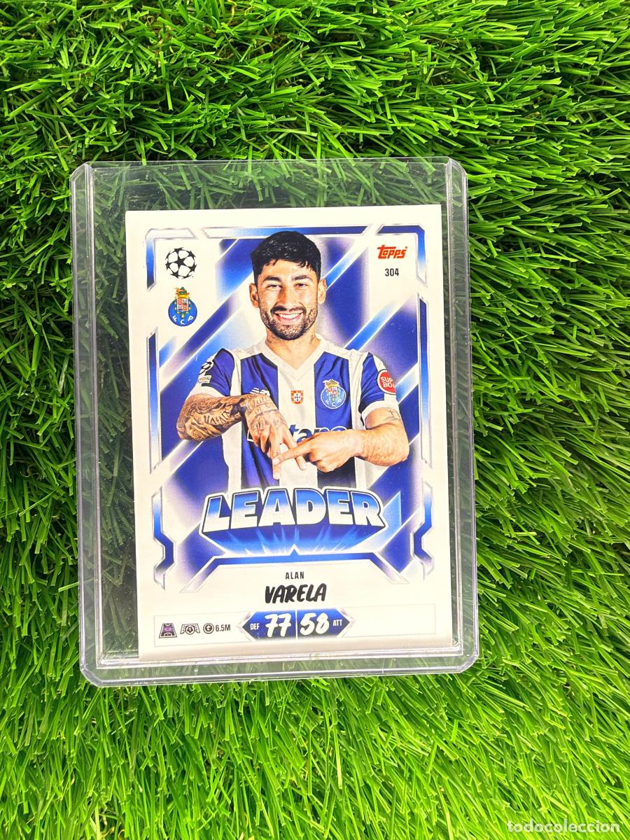 Cromos de f&uacute;tbol: N&ordm; 304 Alan Varela Leader Oporto Match Attax 26 27