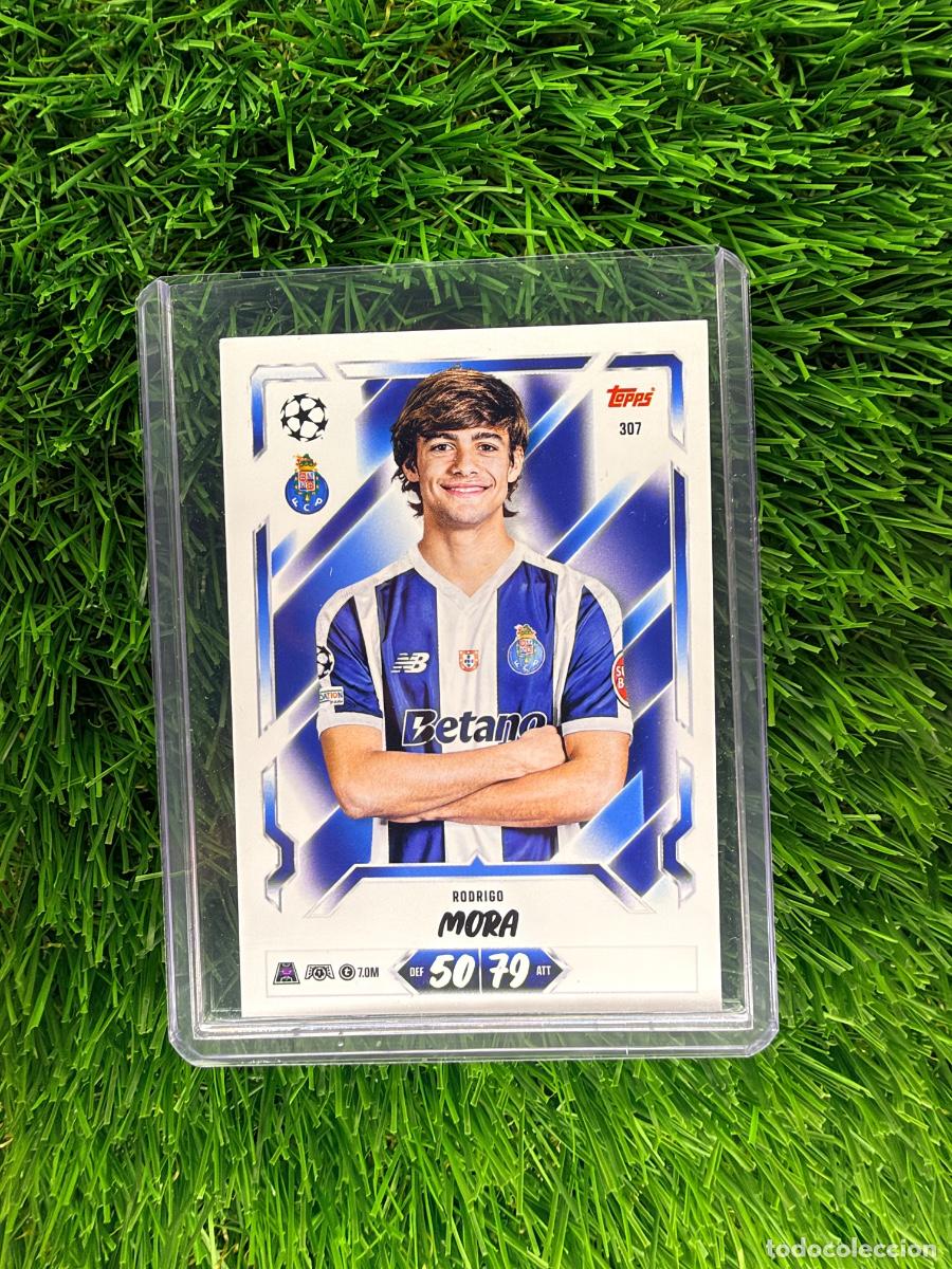 Cromos de f&uacute;tbol: N&ordm; 307 Rodrigo Mora Oporto Match Attax 26 27
