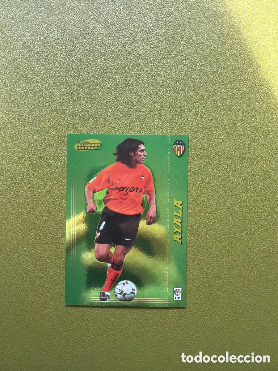 Cromos de f&uacute;tbol: Ayala 369 Megacracks 04/05 Mega Estrellas Valencia