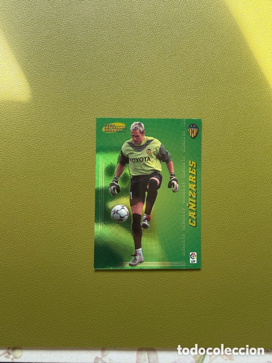 Cromos de f&uacute;tbol: Ca&ntilde;izares 362 Megacracks 04/05 Mega Estrellas Valencia