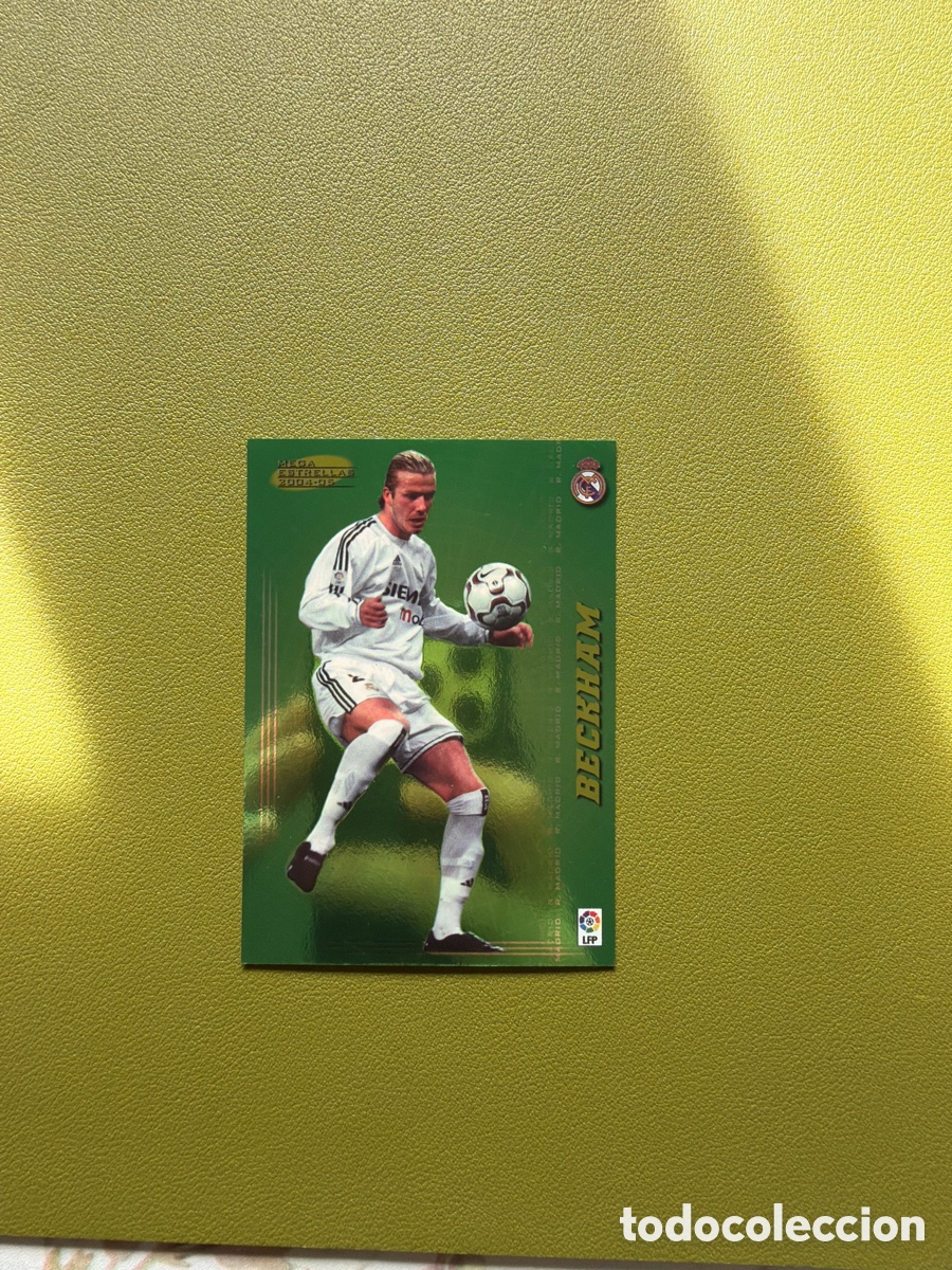 Cromos de f&uacute;tbol: Beckham 376 Megacracks 04/05 Mega Estrellas Real Madrid