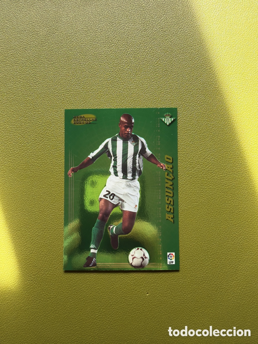 Cromos de f&uacute;tbol: Assuncao 378 Megacracks 04/05 Mega Estrellas Betis