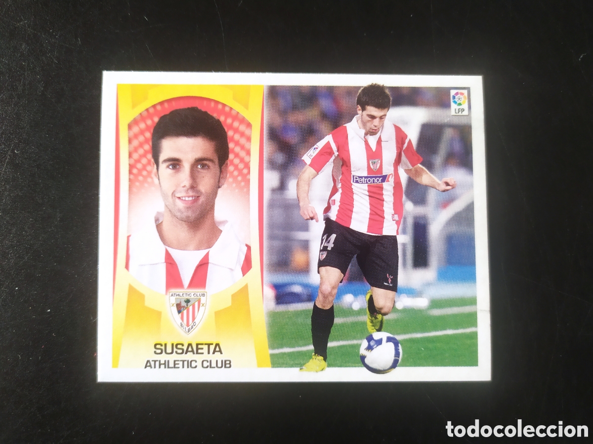 Figurine di Calcio: Liga este 2009 2010 09 10 panini Susaeta n&deg; 9 A Athletic Bilbao
