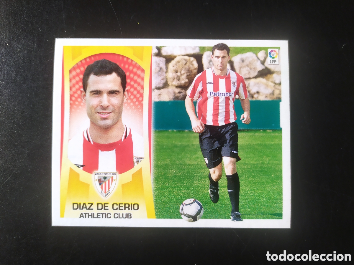 Cromos de f&uacute;tbol: Liga este 2009 2010 09 10 panini D&iacute;az de Cerio fichaje n&deg; 1 Athletic Bilbao