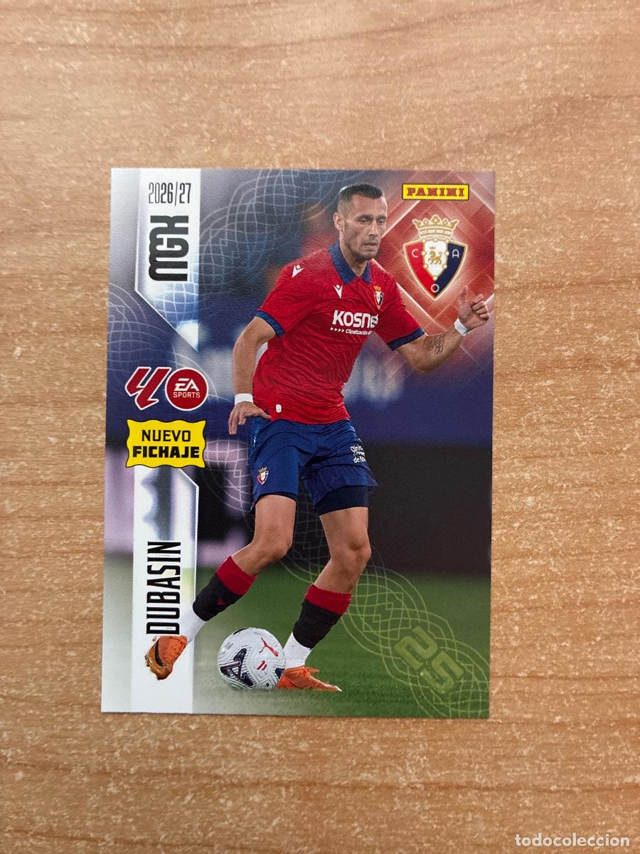 Cromos de f&uacute;tbol: 467 DUBASIN NUEVO FICHAJE OSASUNA MEGACRACKS 2026 2027