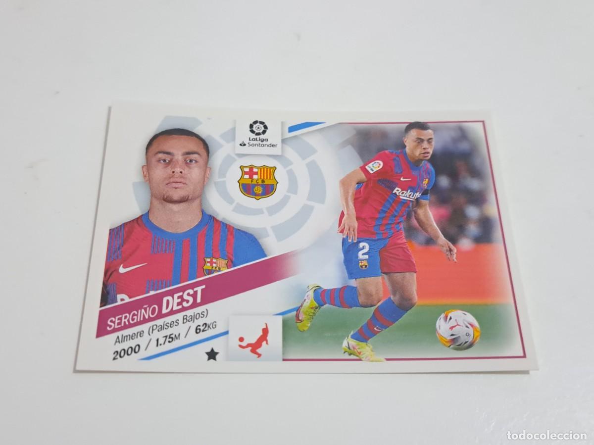 Cromos de f&uacute;tbol: CROMO LIGA 22-23 2022-23 FC BARCELONA BAR&Ccedil;A DEST NUMERO 5 EDICIONES ESTE PANINI