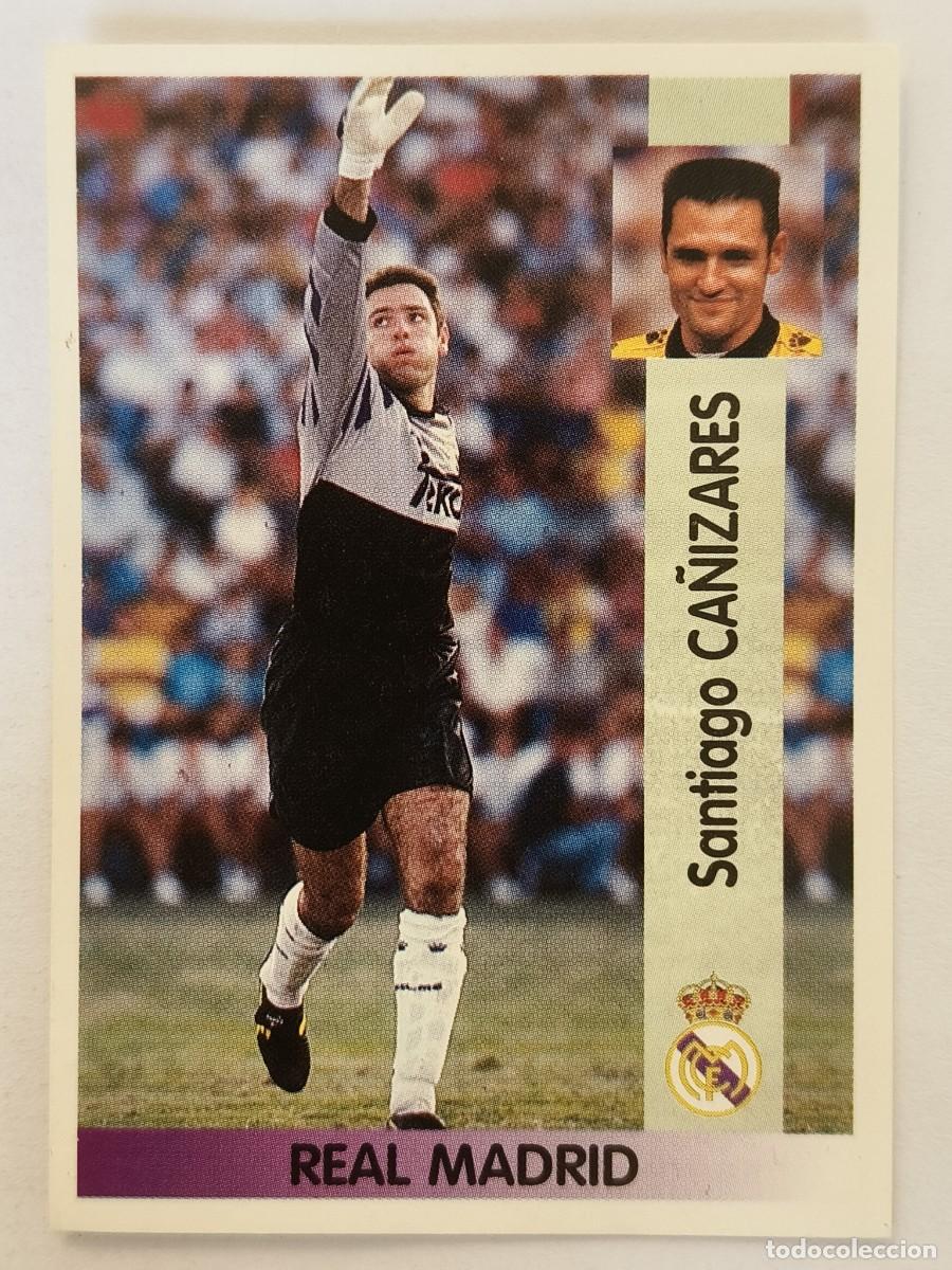 Cromos de f&uacute;tbol: #81 CA&Ntilde;IZARES (REAL MADRID) LIGA 96/97 PANINI