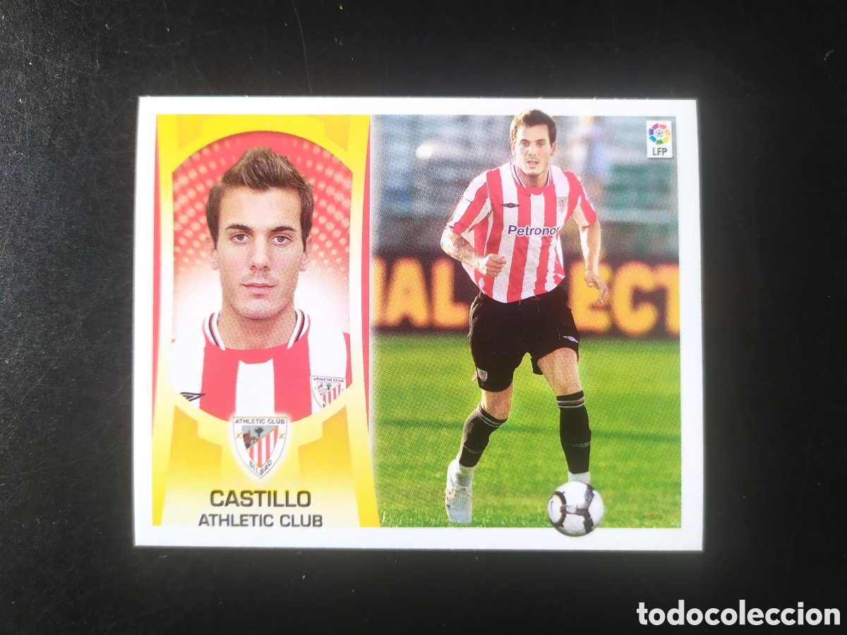 Cromos de f&uacute;tbol: Liga este 2009 2010 09 10 panini Castillo fichaje n&deg; 11 Athletic Bilbao