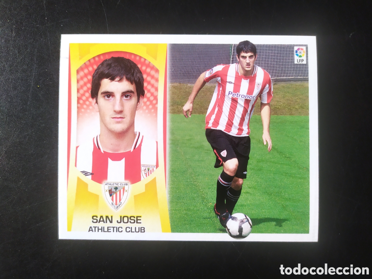 Cromos de f&uacute;tbol: Liga este 2009 2010 09 10 panini San Jos&eacute; fichaje n&deg; 51 Athletic Bilbao