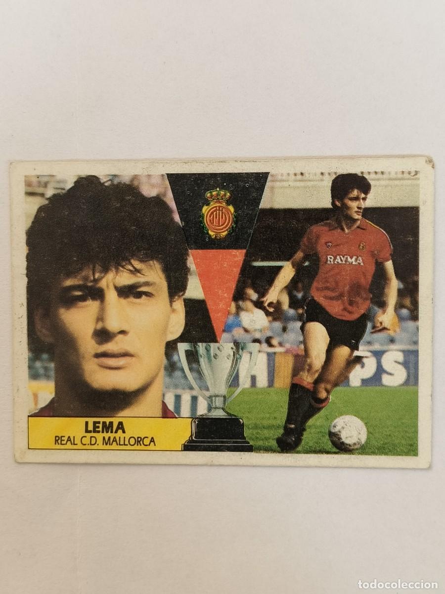 Cromos de f&uacute;tbol: LEMA (ULTIMO FICHAJE 9) R.C.D. MALLORCA 87/88 ESTE