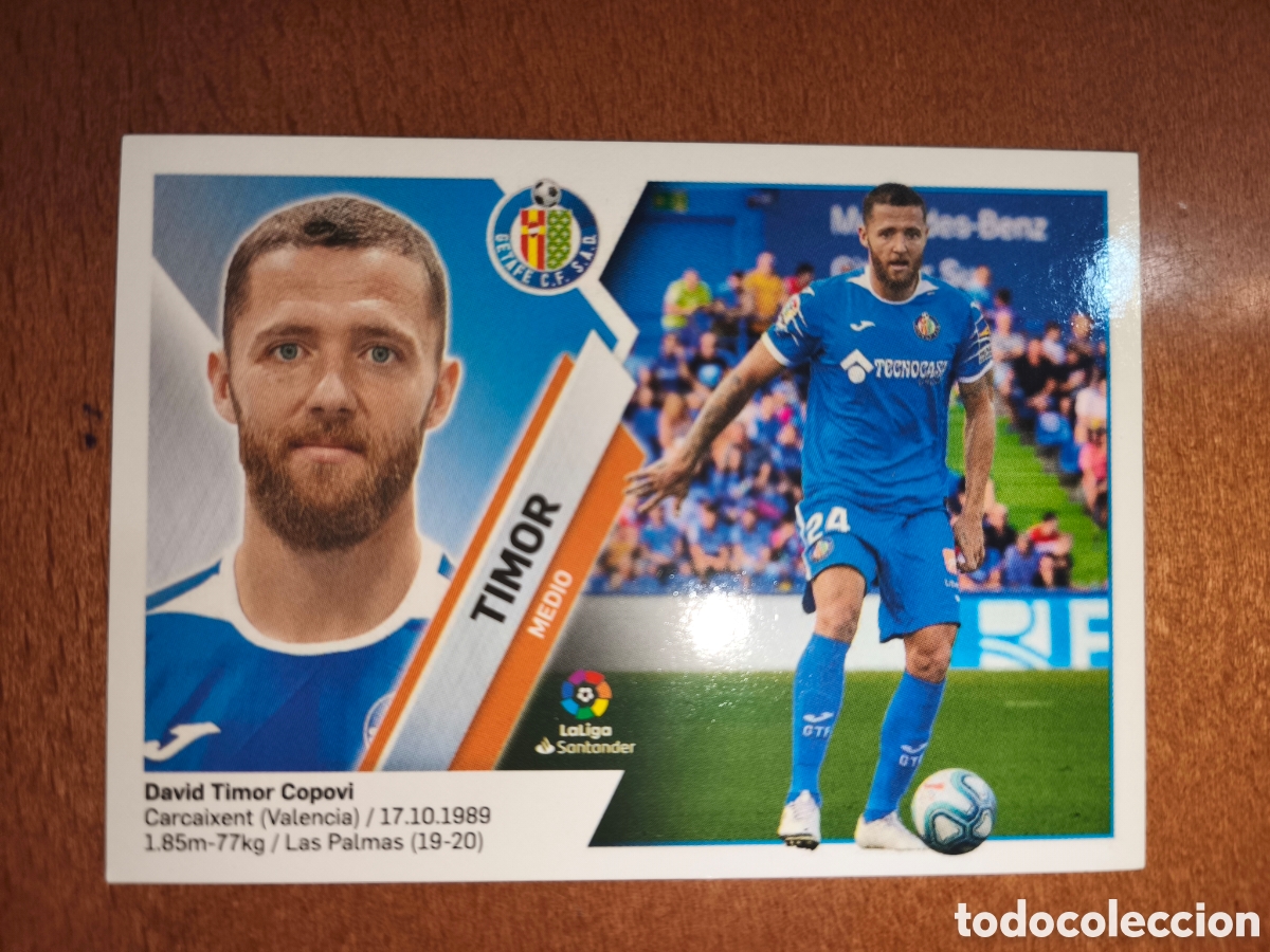 Cromos de f&uacute;tbol: Timor coloca n&deg;10 Bis liga este 19/20 Getafe