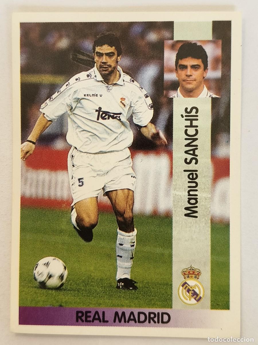 Cromos de f&uacute;tbol: #84 SANCHIS (REAL MADRID) LIGA 96/97 PANINI